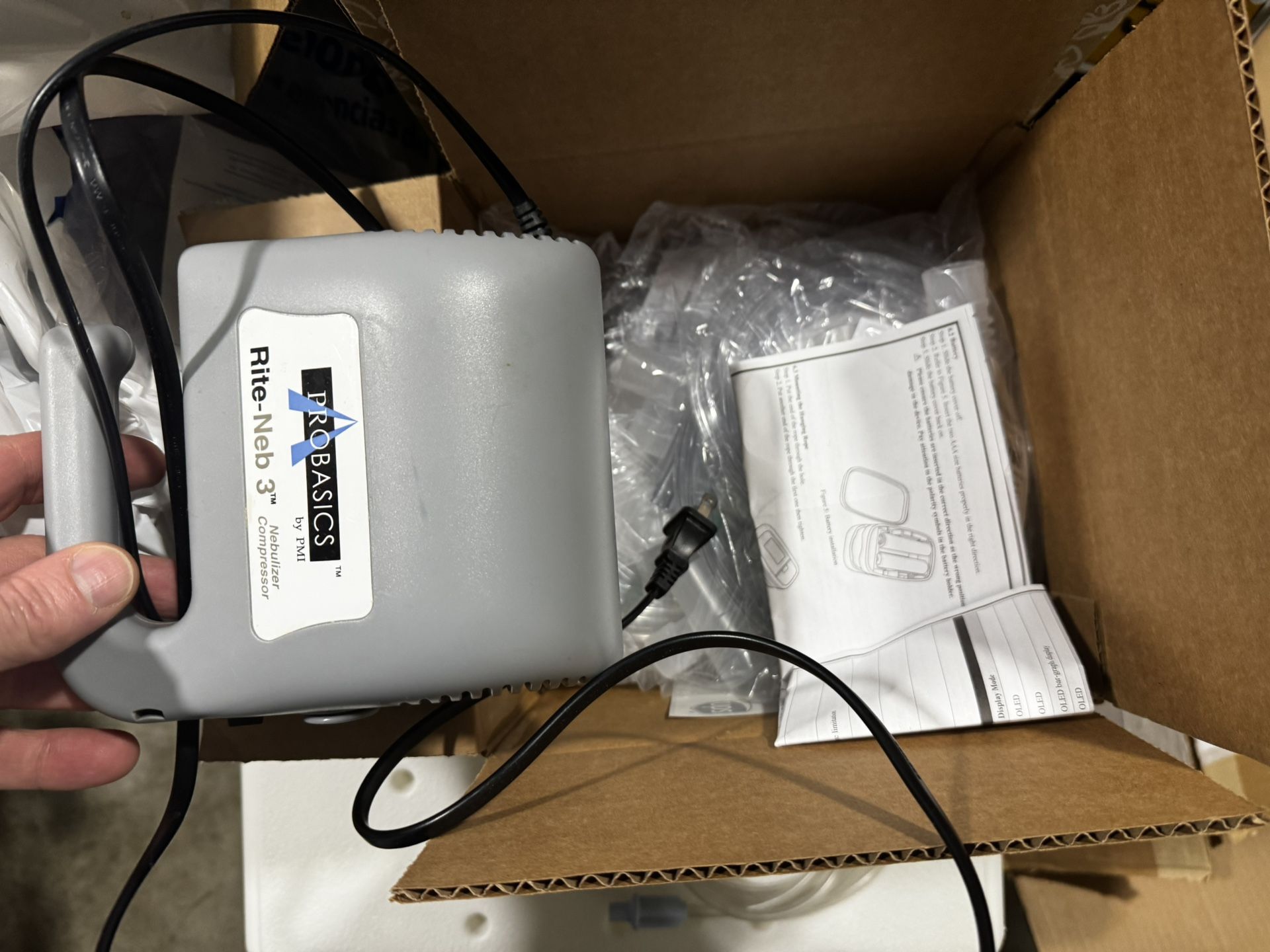 FREE. Nebulizer pump and Neb kits