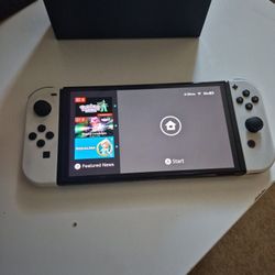 Nintendo OLED White