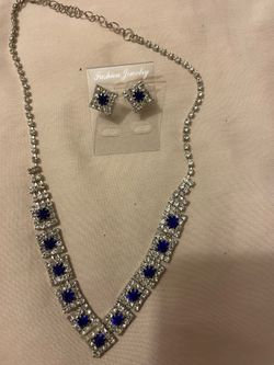 Necklace and earrings set