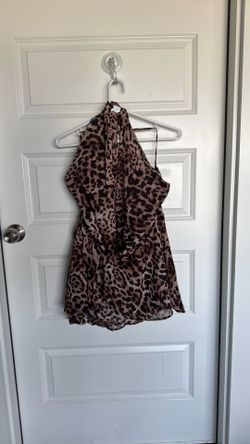 Cheetah dress large