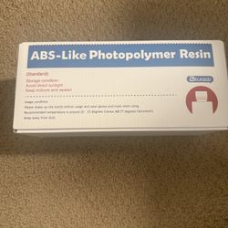 ABS Like Photopolymer Resin Red 5 Boxes