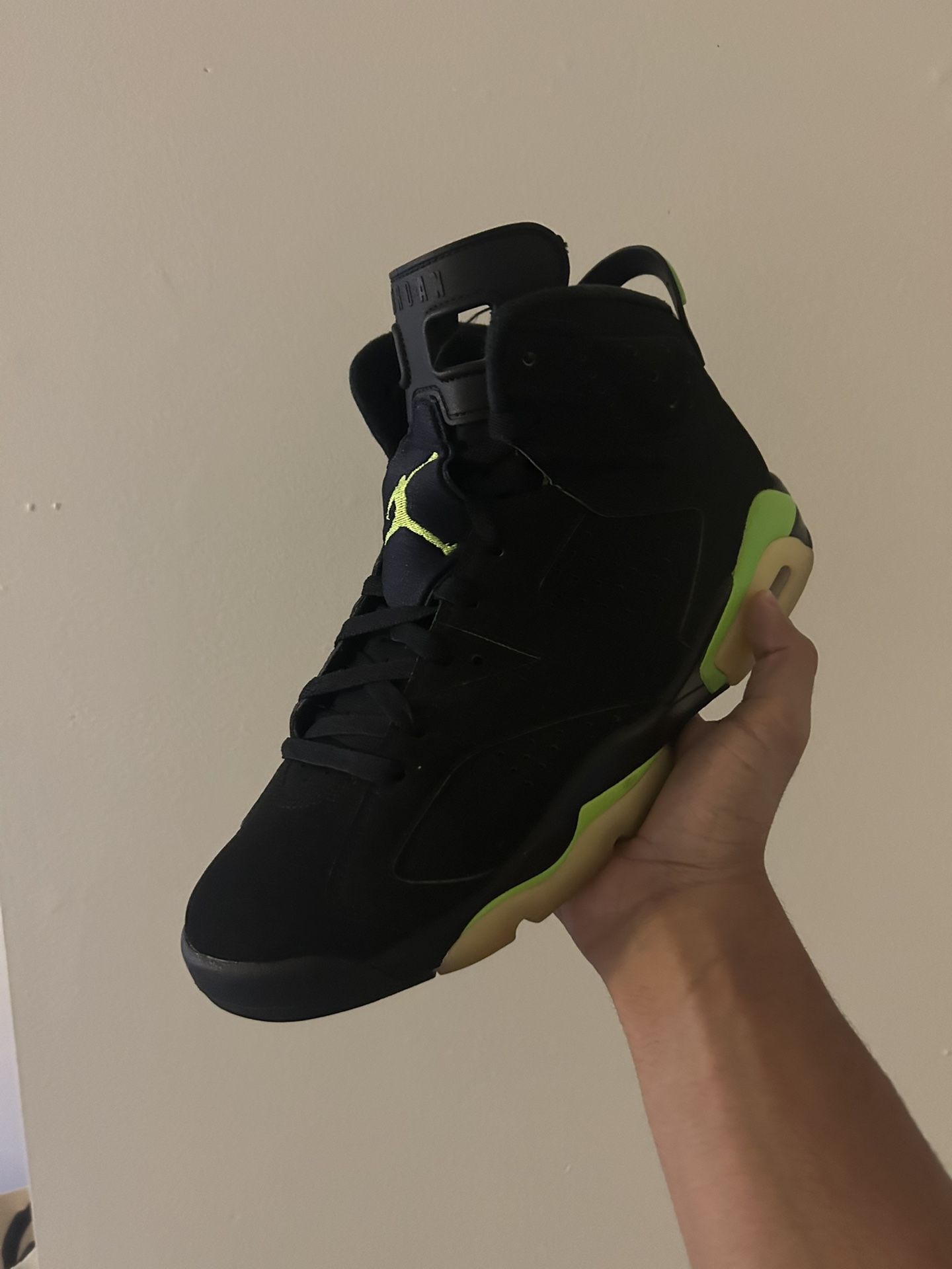 Jordan 6 Electric green