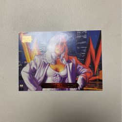 white queen marvel card