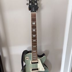 Epiphone Les Paul guitar- pacific blue! Like new!