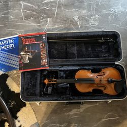 Strobel Student Violin 4/4 ML-80  and 2 Beginners Books