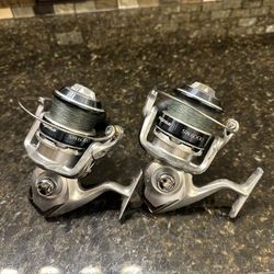 Pair Of Saragosa 6000 Spinning Reels