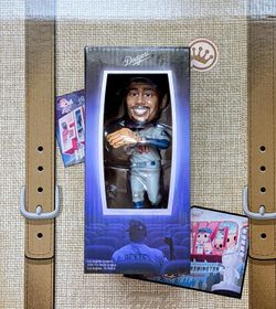 Mookie Betts Game 7 World Series Double Play Bobblehead - New In Box