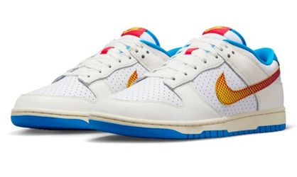 Nike Dunk Low Harlem Globetrotters Pack size 8.5 and 9.5 available 