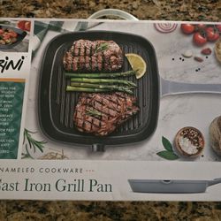 Cast Iron Grill Pan 9"