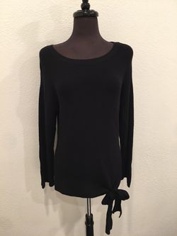 NWT Halogen (Nordstrom) XS Oversize Knit Sweater w Front Tie