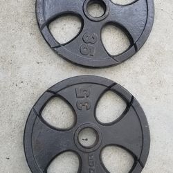 Weights 35 Lbs Set  Olympic Weights  