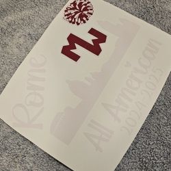 Custom Decal Stickers For Senior Boxes
