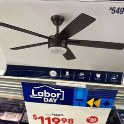 Ceiling Fan Installed 