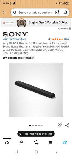 Sony H800 Soundbar 5.1