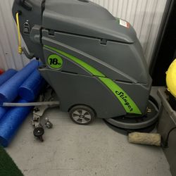 18" Electric Automatic Floor Scrubber