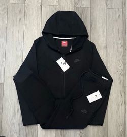 Nike Tech Fleece Full Tracksuit Black