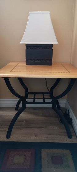 Small End Table, light brown