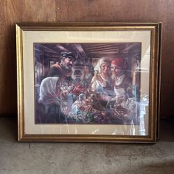 Making Of The Cholent By Virginia Dan Signed And Numbered Lithograph 