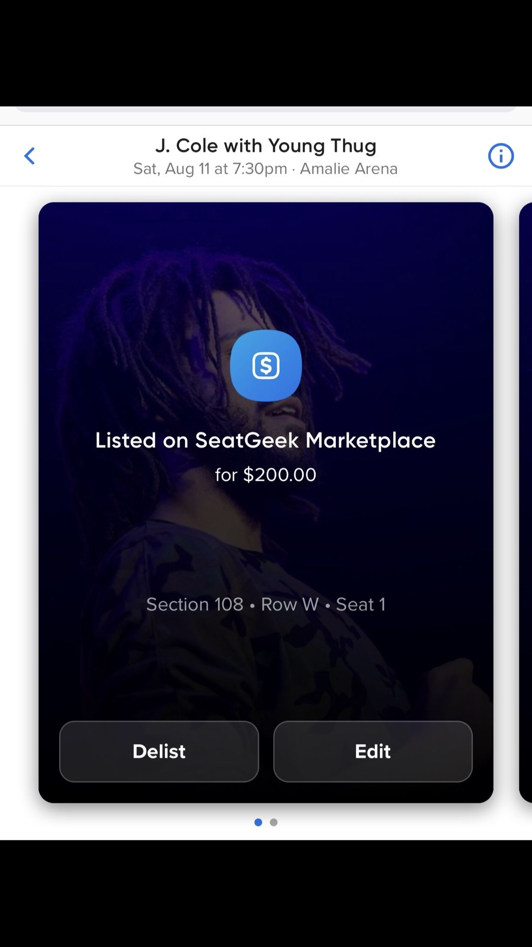 J cole concert
