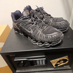 Nike Shox Tl Size 12 Black No Box