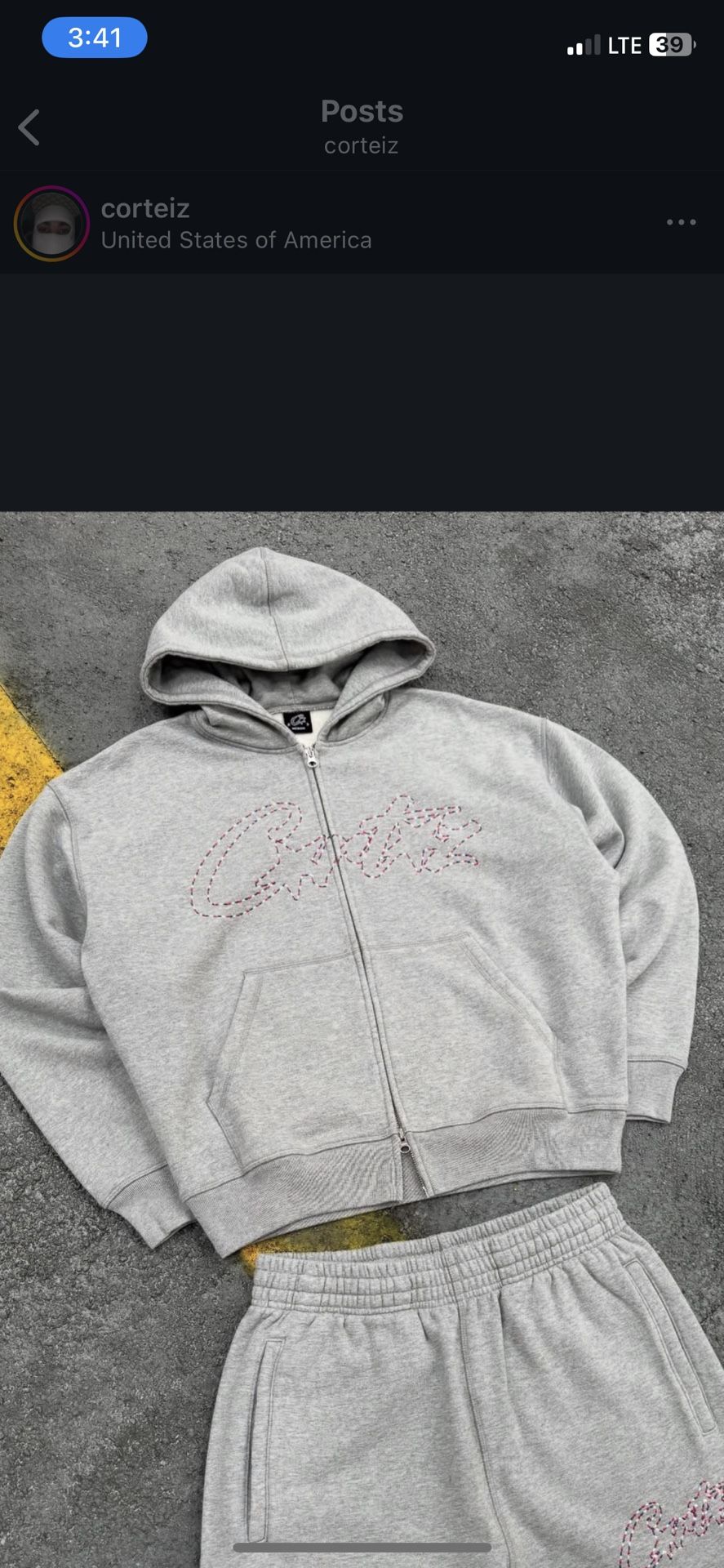 Corteiz All Star Zip Up Size Xl