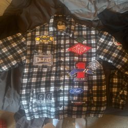 Black And White Checkered Variety Jacket 