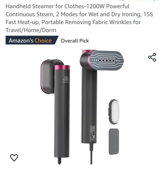 Hand Held Steamer