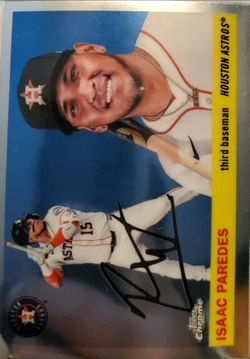 Isaac Paredes Baseball Card