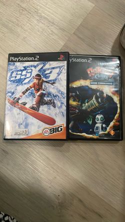SSX3 PS2 and Ratchet Clank PS2 Games