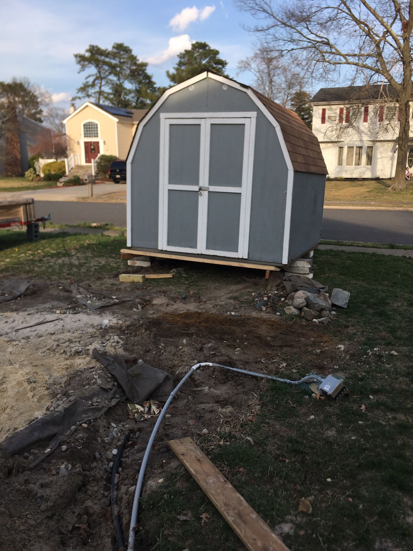 8x8 Wood Shed