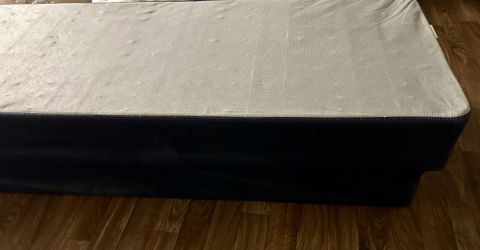 Box Spring Foundation Queen Base Bed Frame