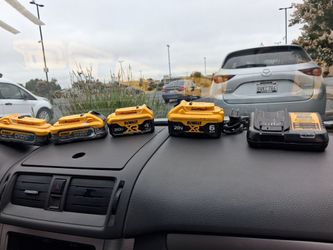 Dewalt batteries and charger