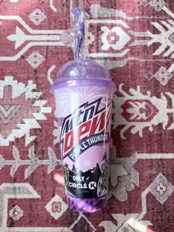 Mount Dew Purple Thunder Circle K Collectible Cup