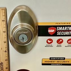 KWIKSET DEADBOLT, NEW (SALE)