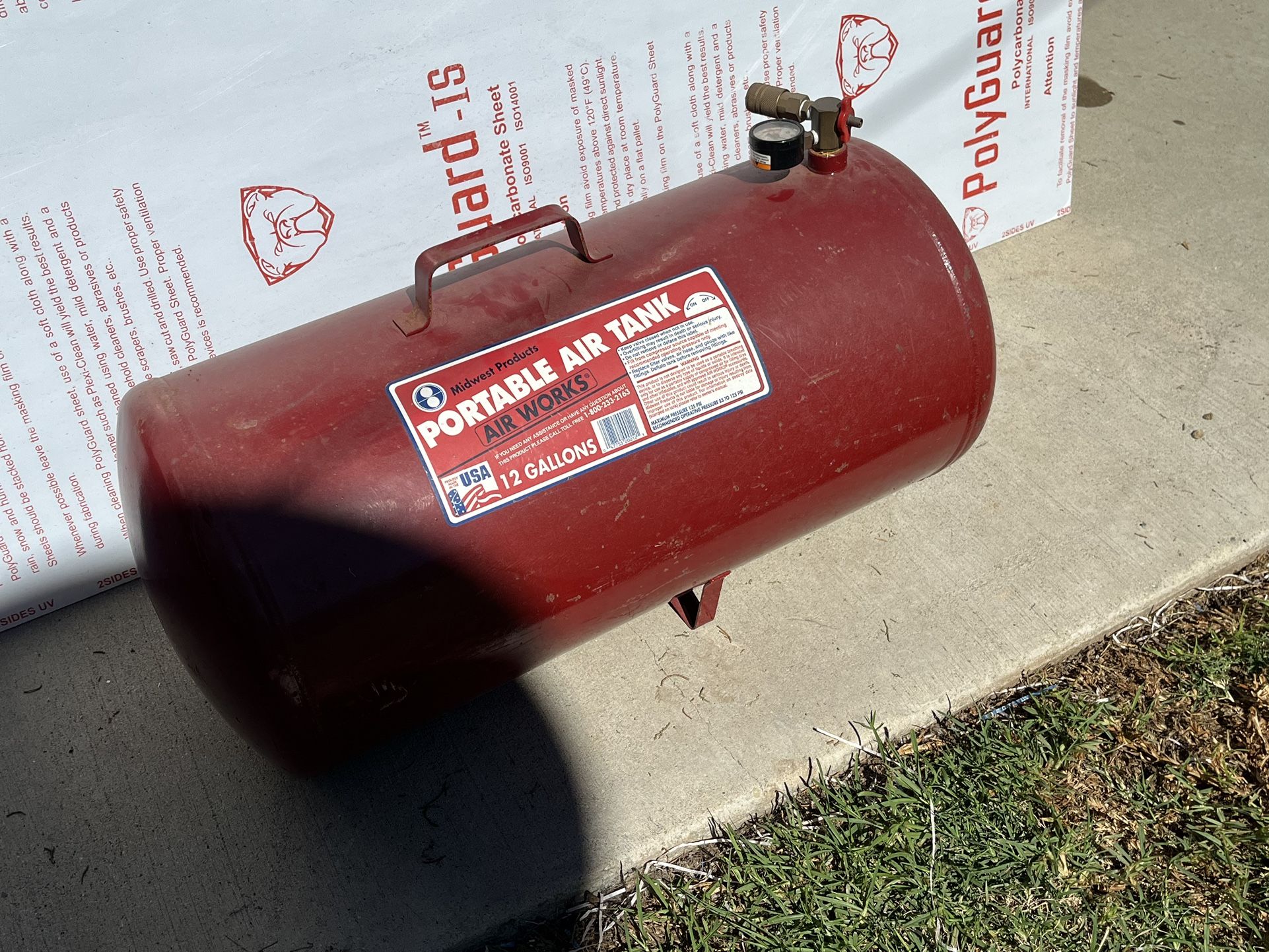Portable Air Tank 12 Gallon