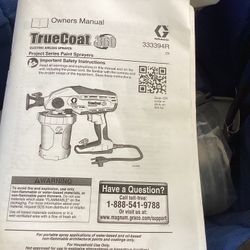 Graco true Coat 360 Sprayer 