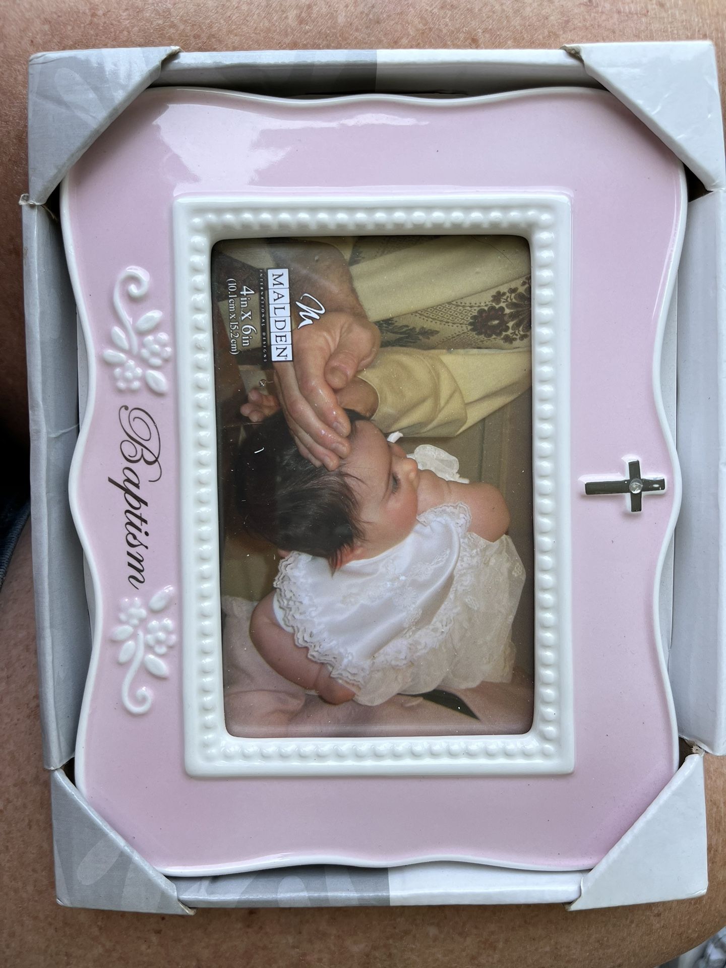 Girl Baptism Frame