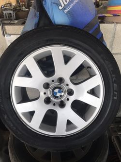 BMW rims and tires