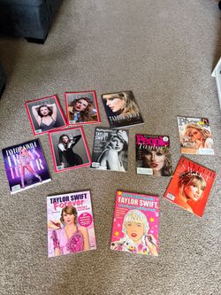 Taylor Swift Magazine & Book Collection – 11 Pieces