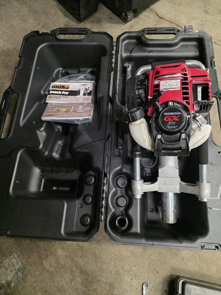 Rhino Ranch PRO Gas Powered Post Driver