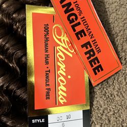 Glorious-100% Human Hair- Tangle Free