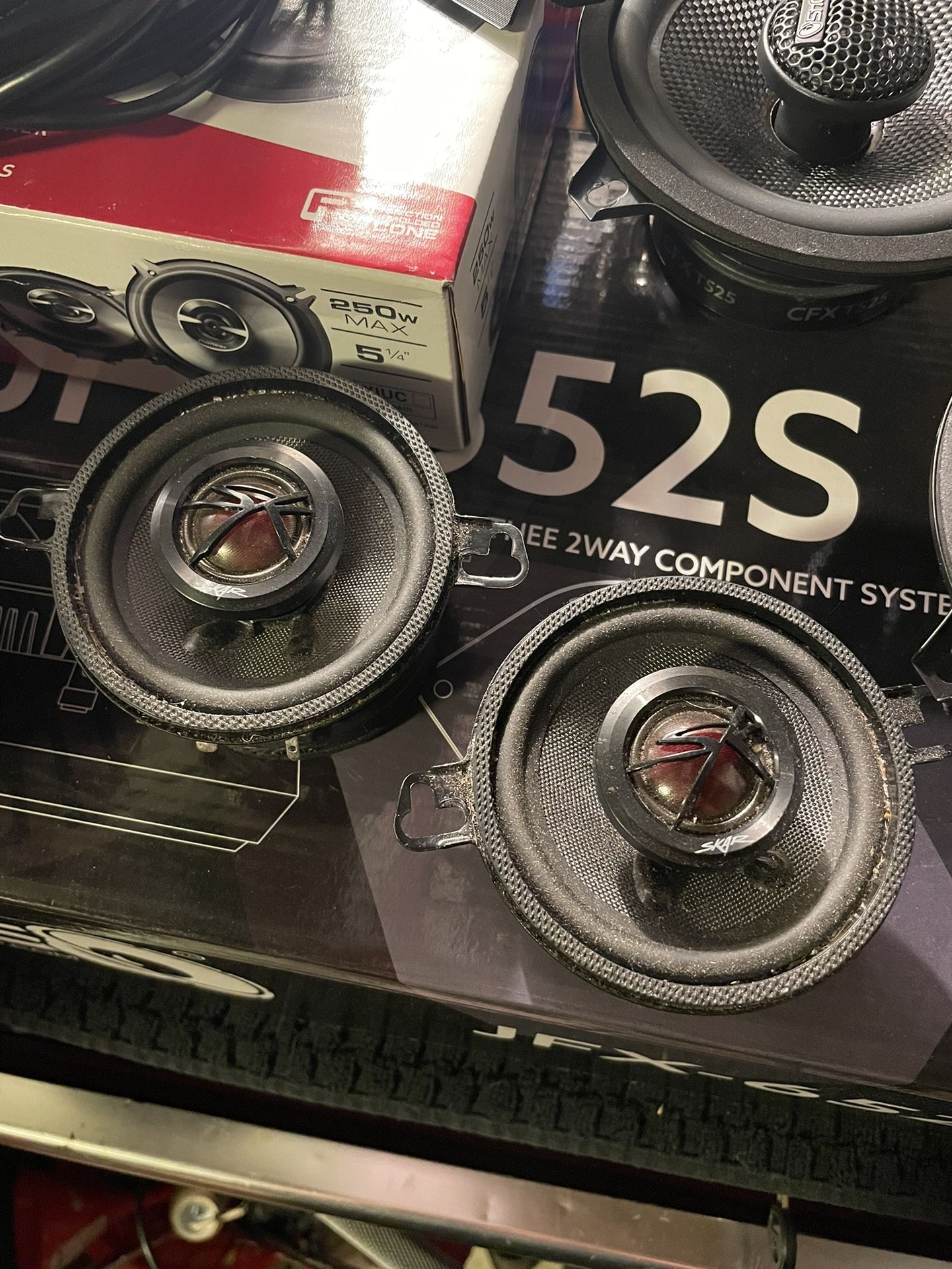 Skar TX35 3.5” Two Way Speaker (pair)