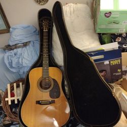 1970s Alvarez  Model 5022 Acoustic  Guitar 