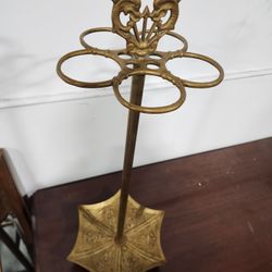 Antique Umbrella Holder Brass