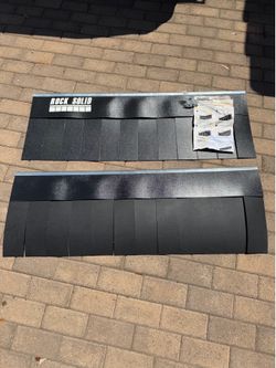 New tow guard mud flap for RV
