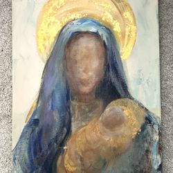 Mother And Child Canvas Art (See Description)