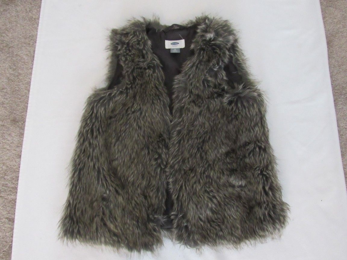 Girls Kids Youth 8 Fur Vest