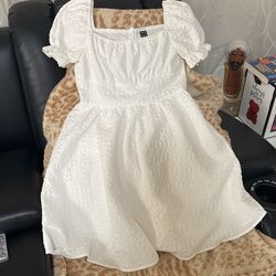 Cute white dress
