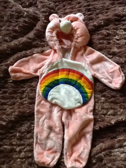 Care Bears Rainbow Bear Onesie Costume...Size T3/4