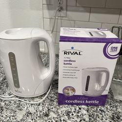 cordless tea kettle